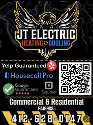 JT Electric Heating & Cooling