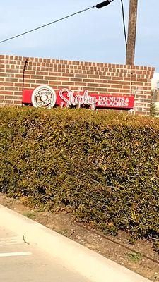 Sign that indicates Kolaches are available. It's a bit misleading as they don't serve authentic kolaches. Rather, they have klobásníky.