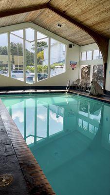 AMAZING INDOOR POOL!