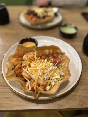 Shrimp Taco Salad