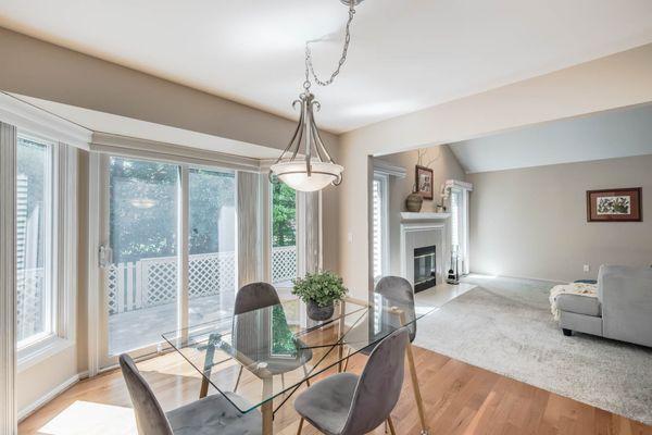 Fantastic dining space