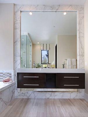Bathroom mirrors