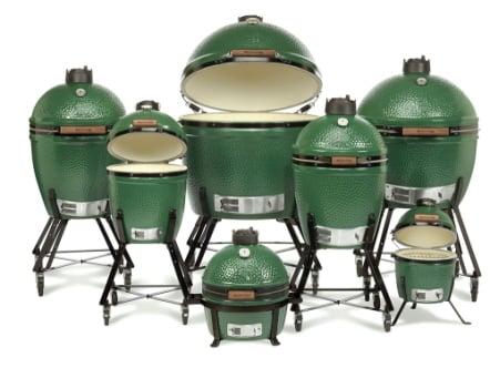 We carry the full line of Big Green Eggs