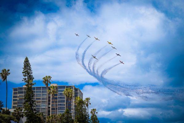 Air show. Ig @mel_foodie_ventures