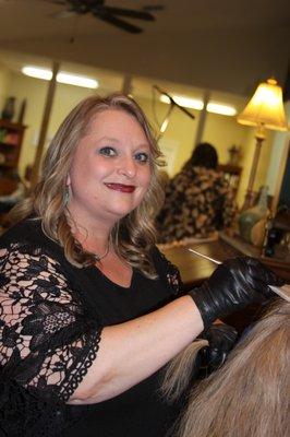 Stylist, Layla. always smiling:)