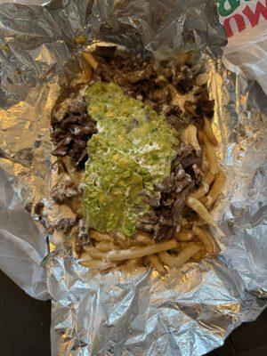 Carne Asada Fries cooked with no soul.