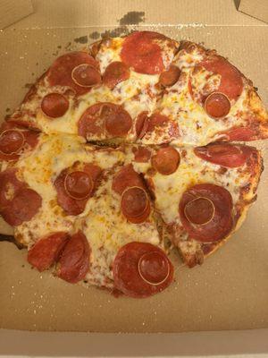 Pepperoni pizza