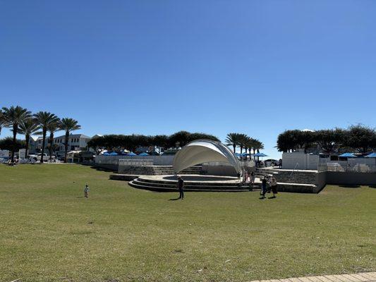 Out in front of C-Bar