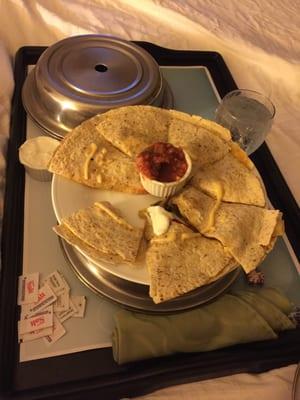 Delicious Garden Quesadillas