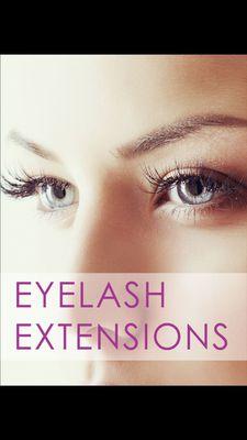 We offer top-quality eyelash extensions here!