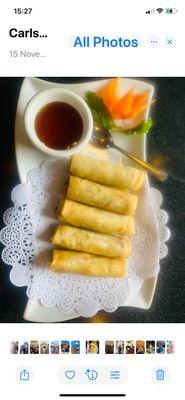 Crispy veggies Rolls