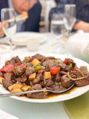 French Beef with black pepper