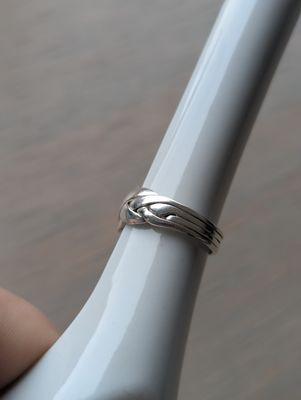 Break was on one of the bands where the puzzle starts and transitions into a straight band.