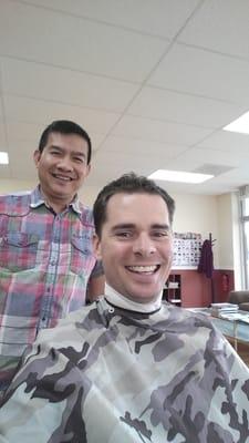 Another great cut by the best barber in annapolis...Ben