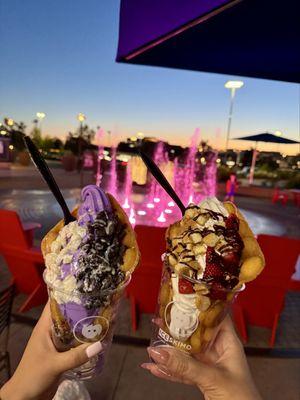 Umi and strawberry shortcake