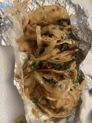 Chicharrón & Tripa Tacos