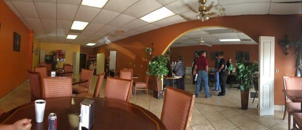 Dining Room and line to order