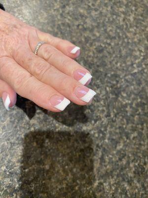 I personally love my pink and white! Not ombre and finally found they can be done right and so perfect! LOVE it! Thanks to LUXE Nails!