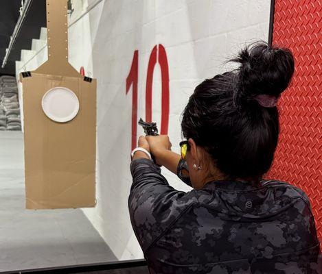 July 2025 class on the range
