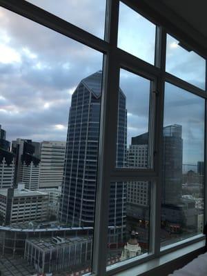 I can lay in bed all day!