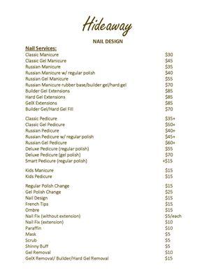 Hideaway Nail Design