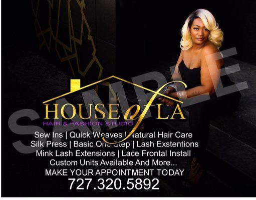 House of La hair studio