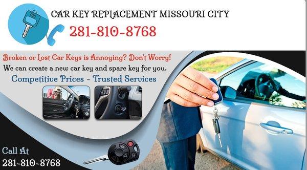 Car key Replacement Missouri City