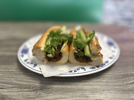 Number 7 grilled pork Vietnamese sandwich