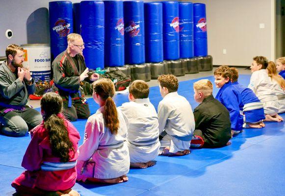 Kids learn confidence, focus, and social skills that extend beyond the mat.