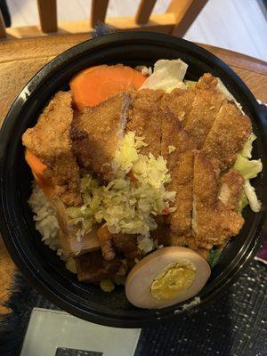 Old School Fried Pork Chop Bento(B)