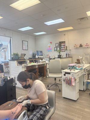 Inside on Easter Sunday