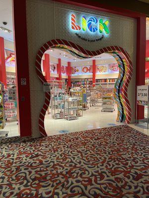 The front of the store