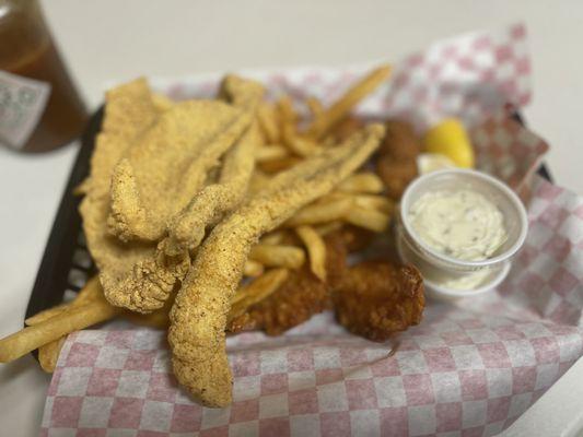 Catfish dinner