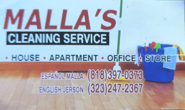 Malla’s Cleaning Services
