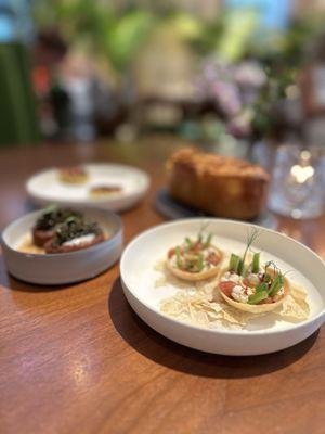 Chefs selection of canapés