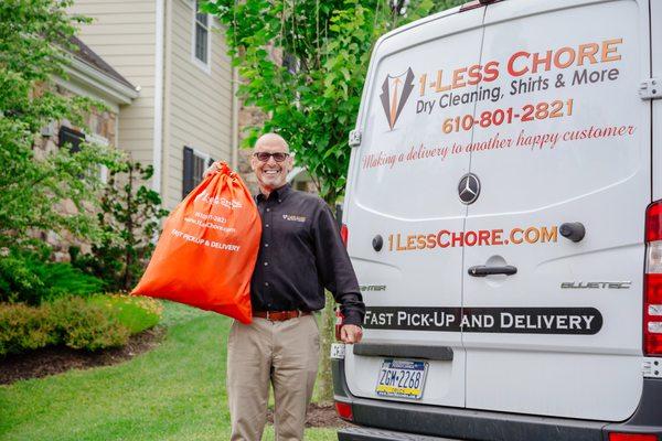 1-Less Chore Dry Cleaning, Shirts & More