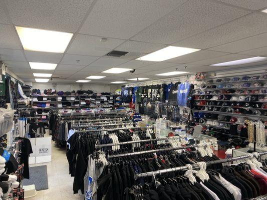 Men's clothing storefront