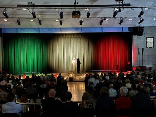 Theater Production we did sound and lighting for.