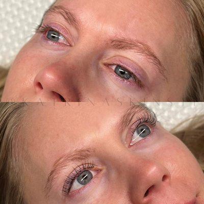 Lash lift & tint