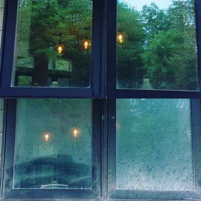 Thinking about replacing your windows? Have me take a look perhaps I can restore the glass shine. Restored vs years of grime!