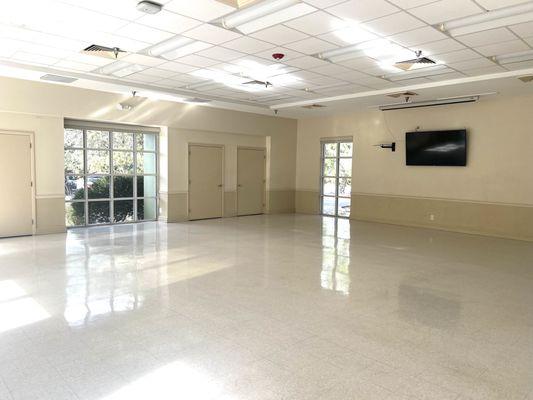 Here's our room at colonial oaks park! Come try a class!