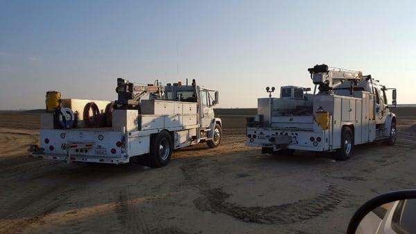 Nice trucks. That's how it's done!