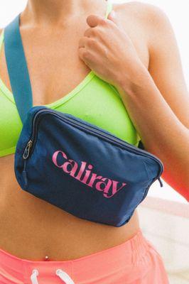 Screen printed fanny packs