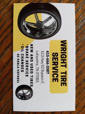 Wrights Used & New Tires