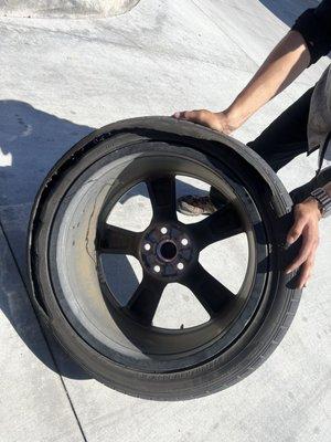 my flat tire