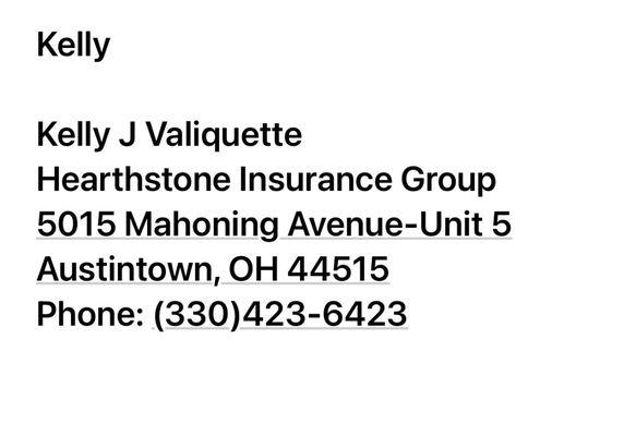 Agent at hearthstone that helped me with my policy