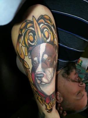 Electric Baboon Tattoo