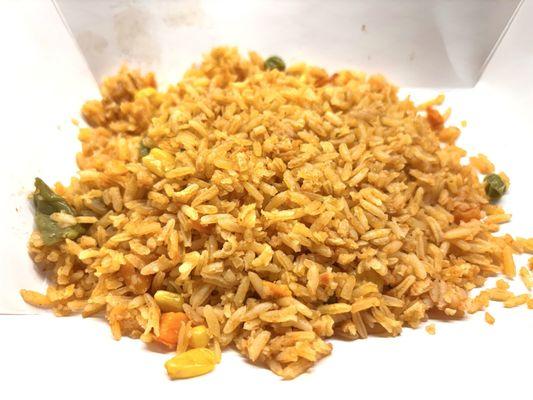 Side of rice, sorry for the lighting