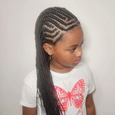 Kids box braids
