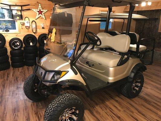 Many Golf carts for sale and parts and accessories